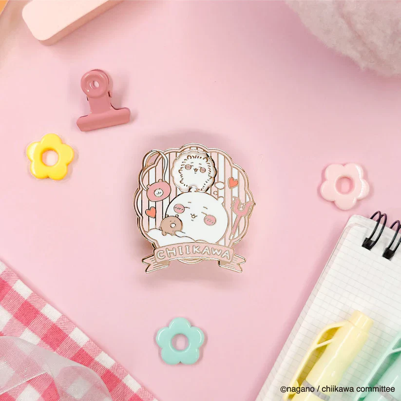 (Goods - Badge) Chiikawa Pin Badge Chiikawa - Image 2
