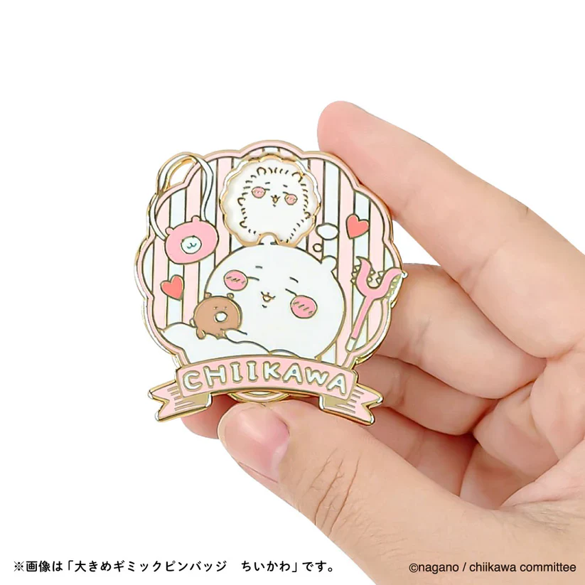 (Goods - Badge) Chiikawa Pin Badge Chiikawa - Image 4