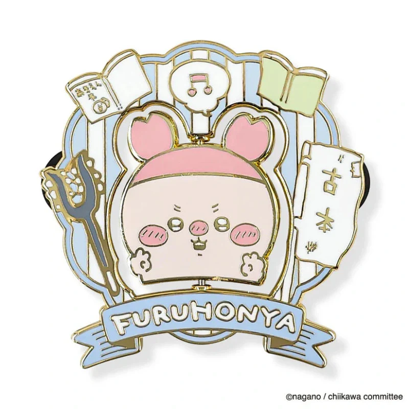 (Goods - Badge) Chiikawa Pin Badge Furuhonya