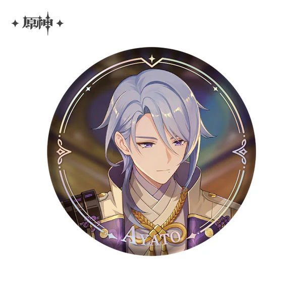 [Genshin Impact] PV Series Button Badge / Ayato Kamisato