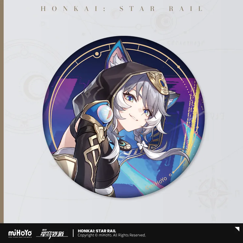 (Goods - Badge) Honkai: Star Rail Interstellar Invitation Button Badge Cipher