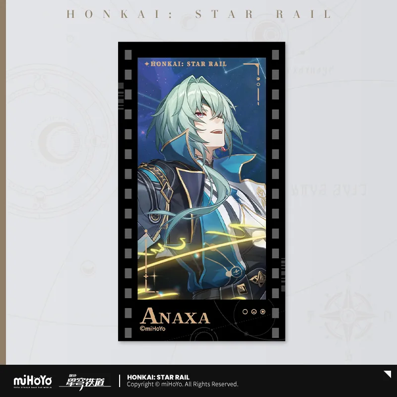 (Goods - Card) Honkai: Star Rail Celestial Invitation FIlm-Strip Card Anaxa