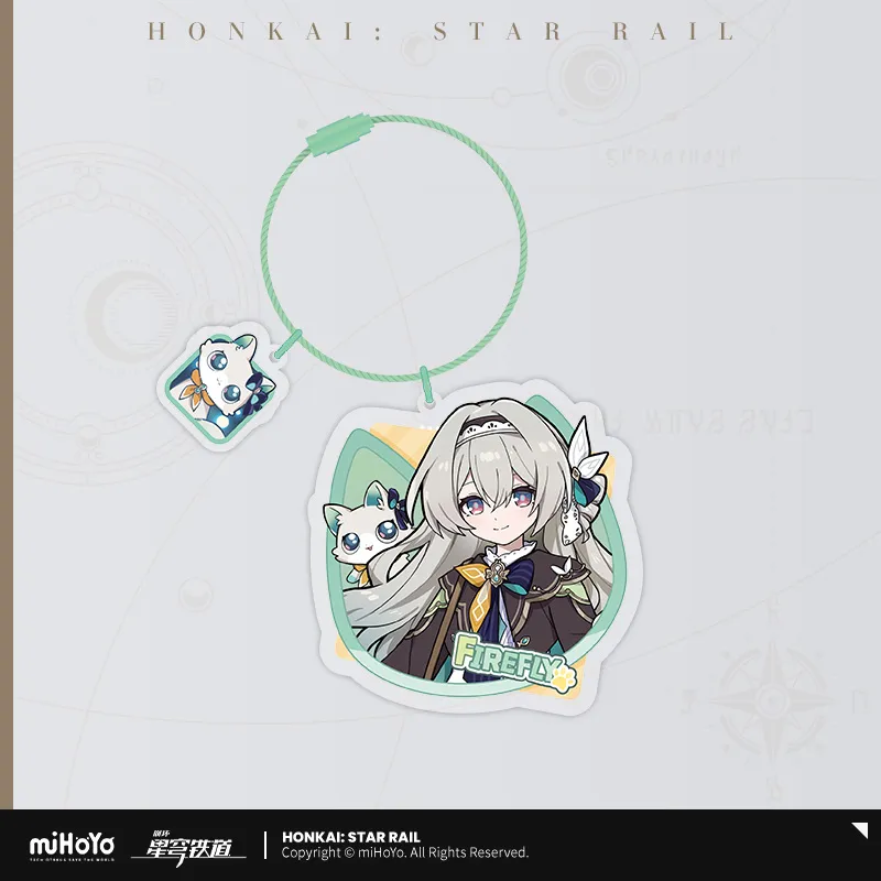 (Goods - Keychain) Honkai: Star Rail Little Kitty Keychain Firefly