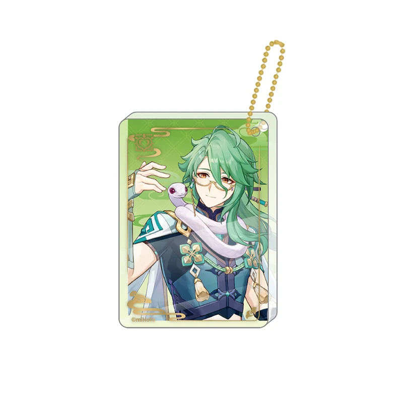 [Genshin Impact] Standing Series Acrylic Block Keychain / Baizhu