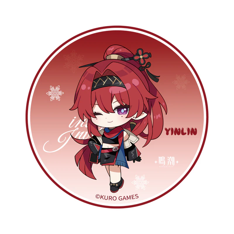 [Wuthering Waves] Winter Invitation Chibi Character Acrylic Coaster / Yinlin