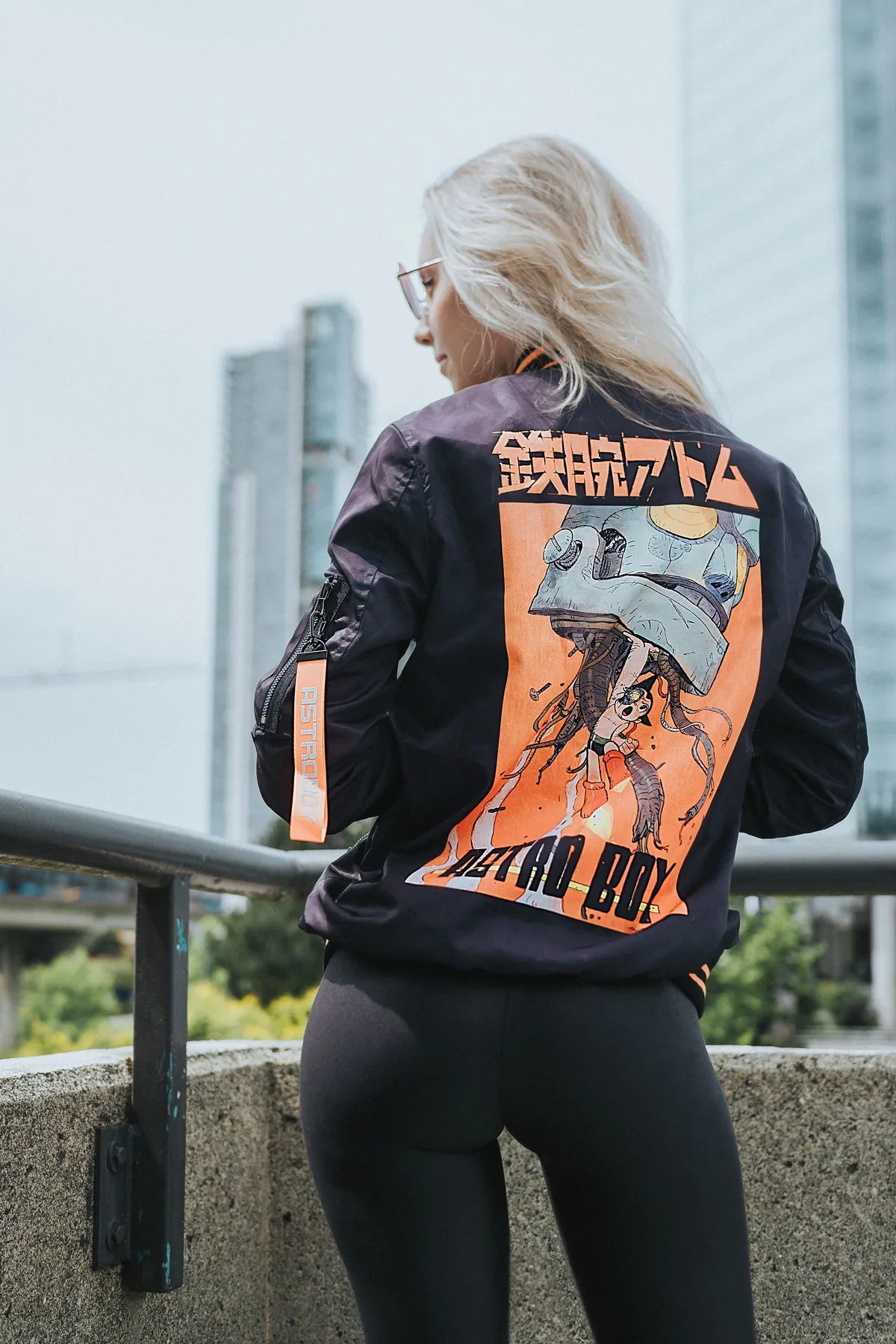 (Goods - Apparel) Bibisama Bomber Jacket Astroboy Black