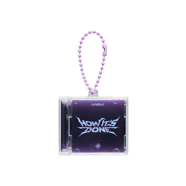 (Goods - Accessory) KPOP Demon Hunters Mini CD Keyring_How It's Done