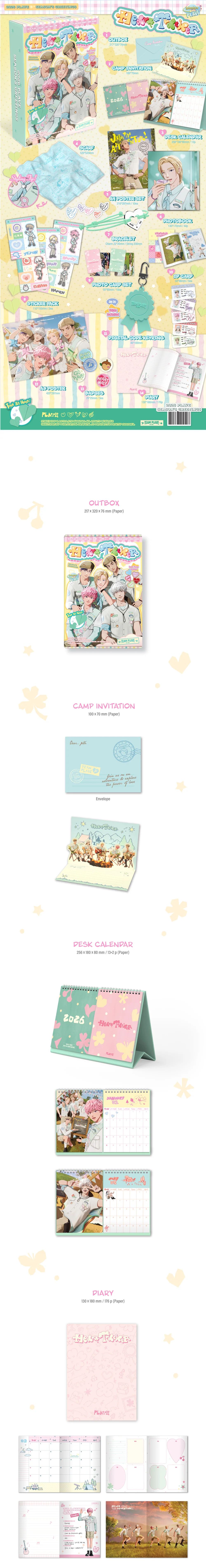 (Goods - Merch Set) PLAVE Calendar 2026 SEASON'S GREETINGS - Image 2