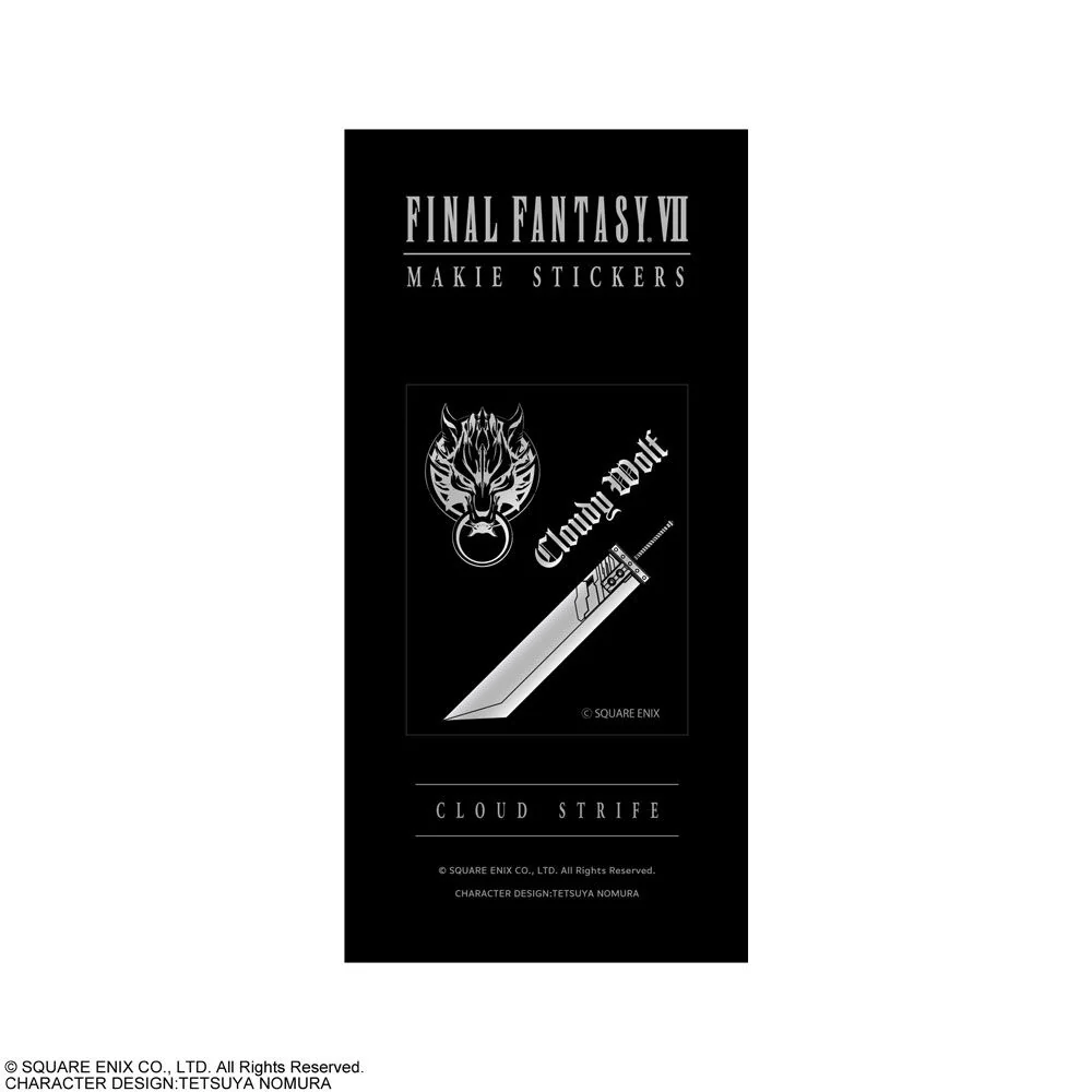 [Final Fantasy]] Makie Decoration Sticker Cloud Strife