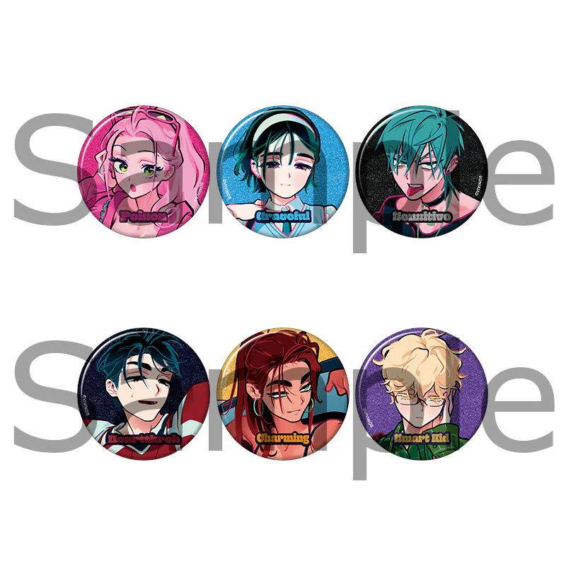 (Goods - Badge) ALIEN STAGE Find your Plus One! Glitter Button Badge Collection (Blind Box - Single)