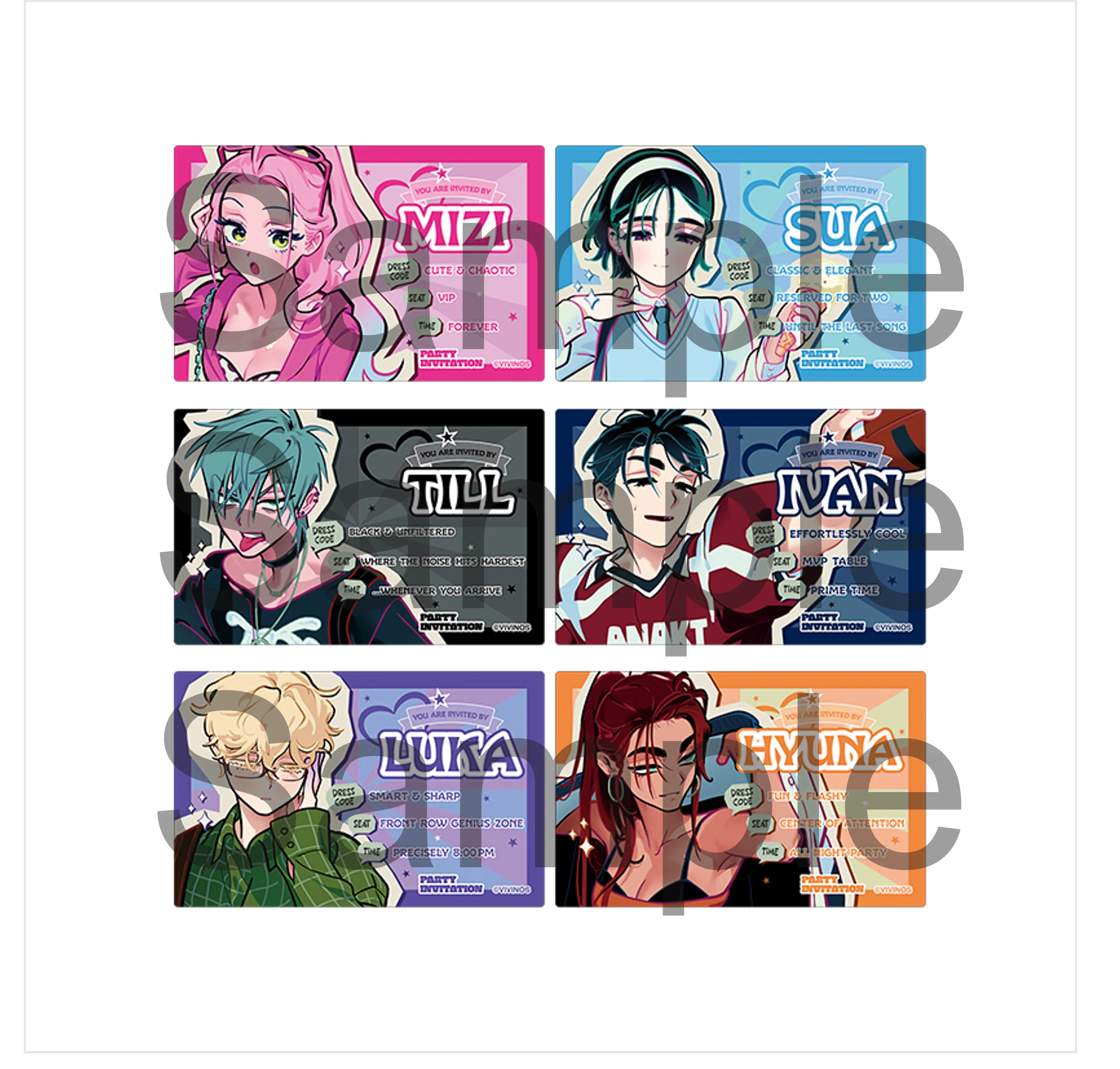 (Goods - Card) ALIEN STAGE Find your Plus One! ID-Style Card Collection (Blind Box - Single)