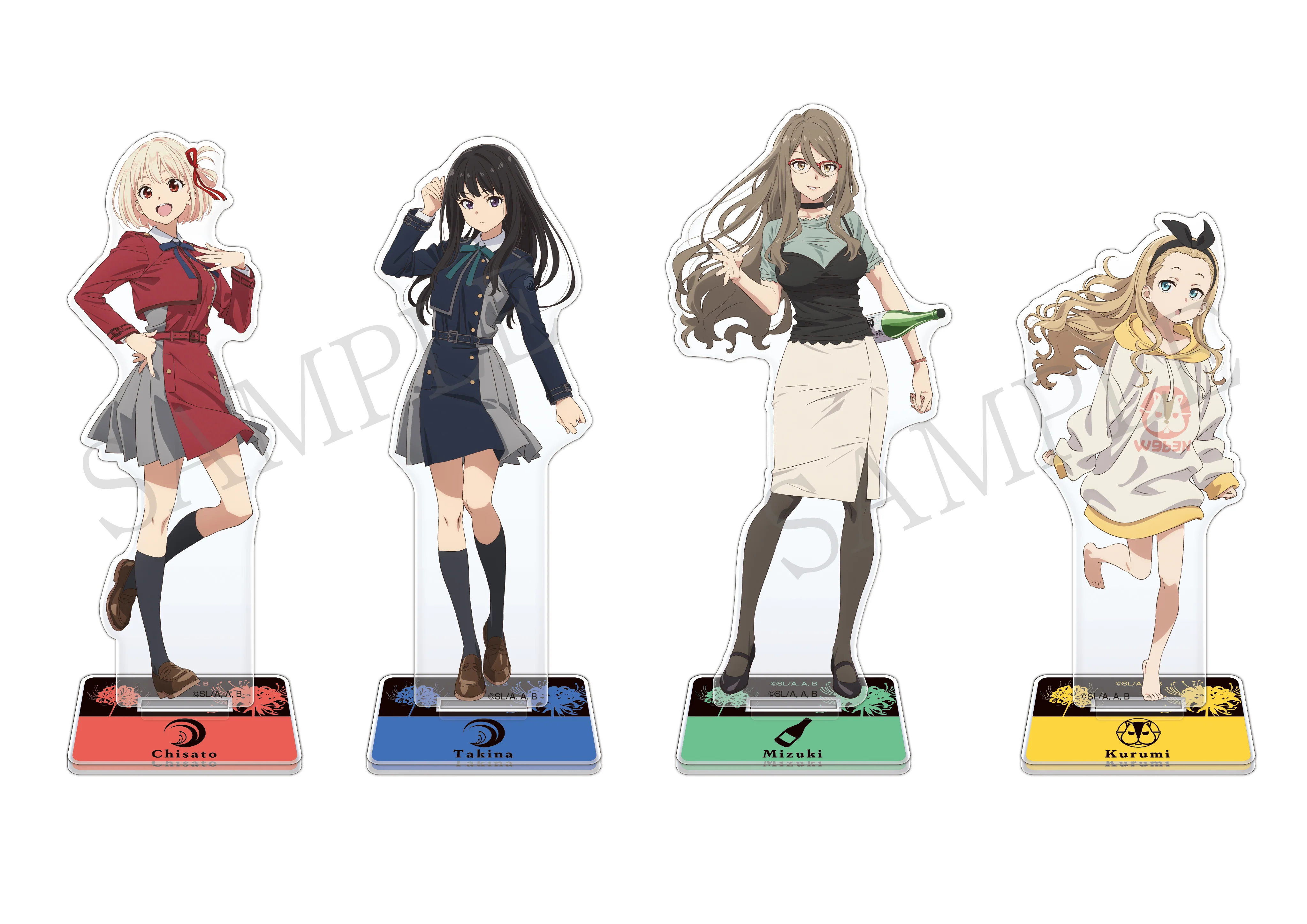 [Lycoris Recoil] Acrylic Mascot Kurumi - Image 2